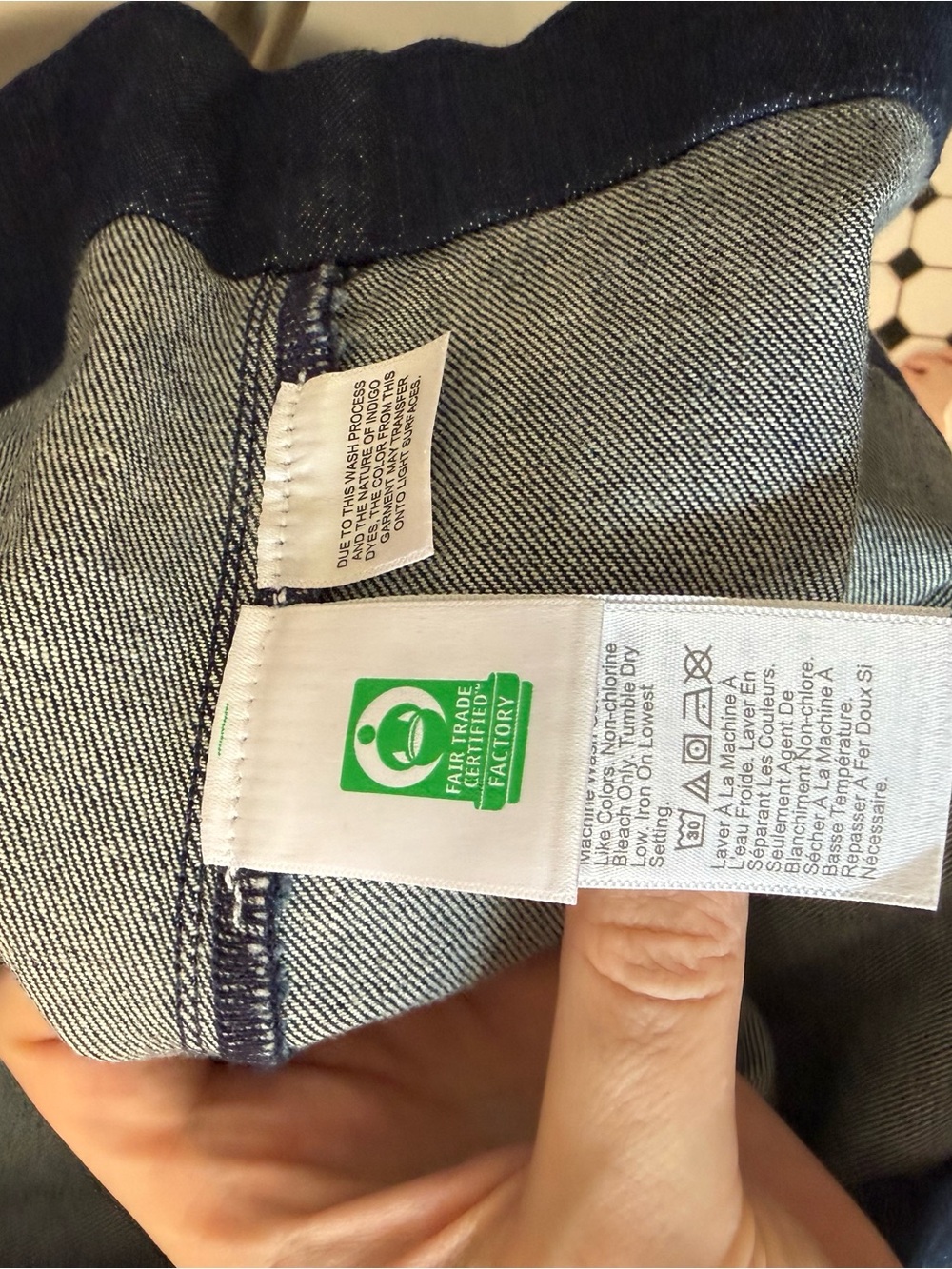J. Crew Navy Sleeveless Denim Sheath Dress - Picture 5 of 6